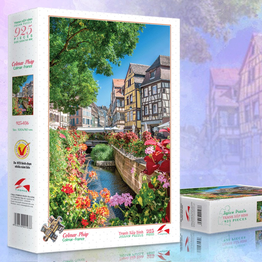 Tranh xếp hình Jigsaw Puzzle giải tỏa stress Tia Sáng 925 mảnh - COLMAR - MSP: 925-036