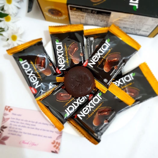 Bánh Socola Nabati Nextar nhập khẩu Indonesia siêu ngon hộp 8 cái