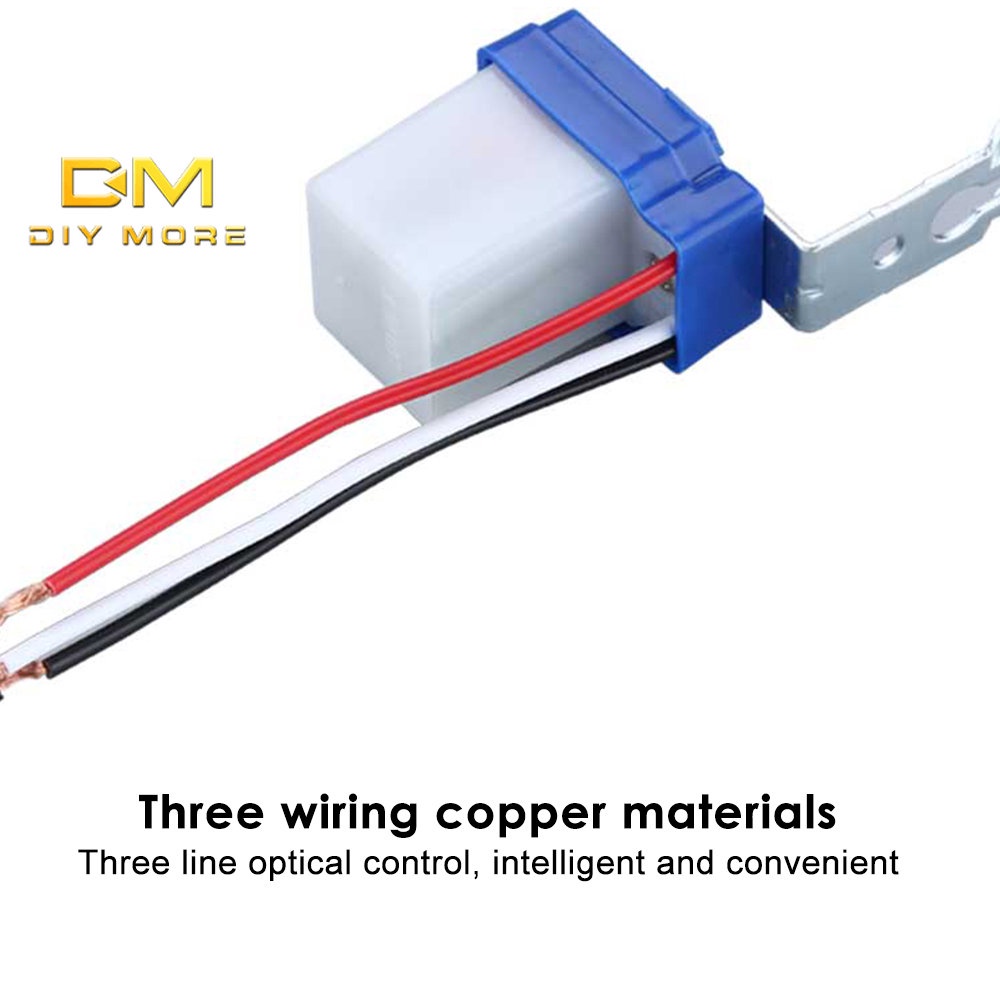 Công tắc điều khiển đèn đường tự động DIYMORE AS-10 110V AC Và DC chống mưa