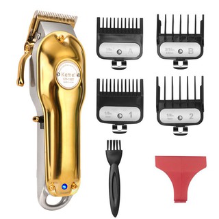 Tông Đơ Cắt Tóc Không Dây Chuyên Nghiệp Kemei KM - 1987 Hàng Chuẩn Máy Cực Êm Khỏe