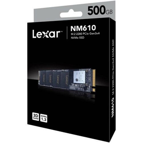 Ổ cứng SSD 480GB thương hiệu Lexar NM610 NEW M2 SATA - Bảo hành 3 năm