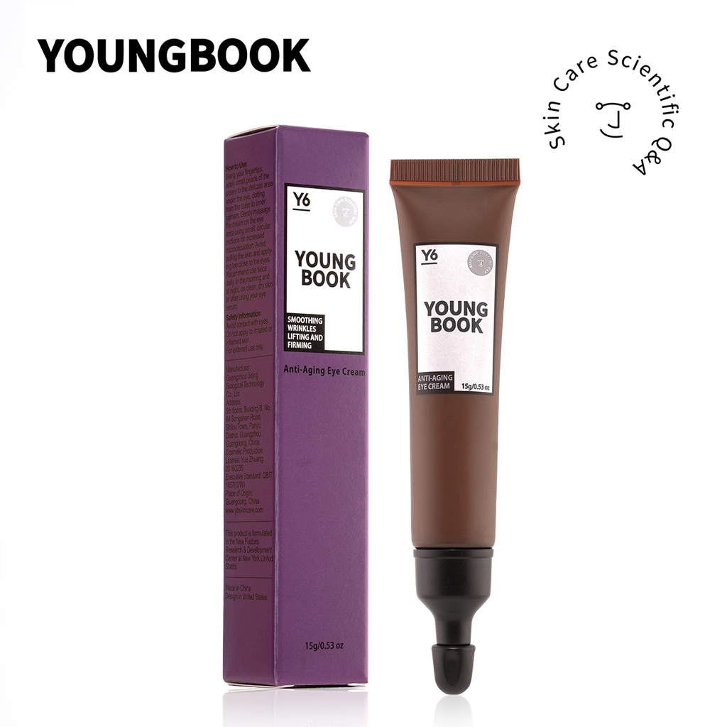 Kem Dưỡng Da Mắt Youngbook Chống Lão Hóa Giảm Nếp Nhăn Dưỡng Ẩm Và Nuôi Dưỡng Da Khô 15g | BigBuy360 - bigbuy360.vn