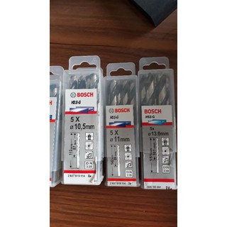 Mũi khoan INOX-SẮT cao cấp BOSCH HSS - G 2mm đến 6.5mm