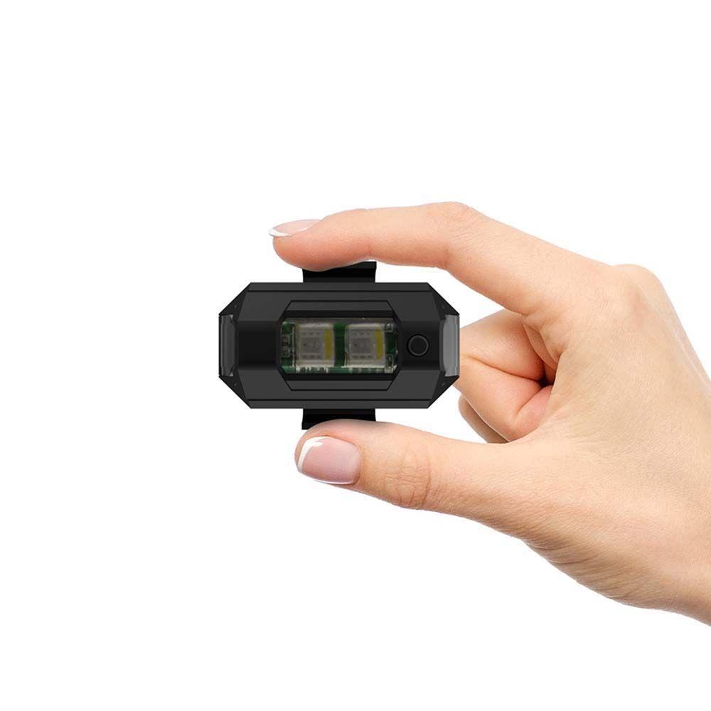 Đèn LED Nhấp Nháy Có Thể Sạc Lại Cảnh Báo Ban Đêm Cho Xe Máy / Xe Đạp