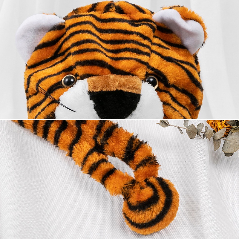 Mũ Tai Thú Nhồi Bông Dễ Thương Cho Bé