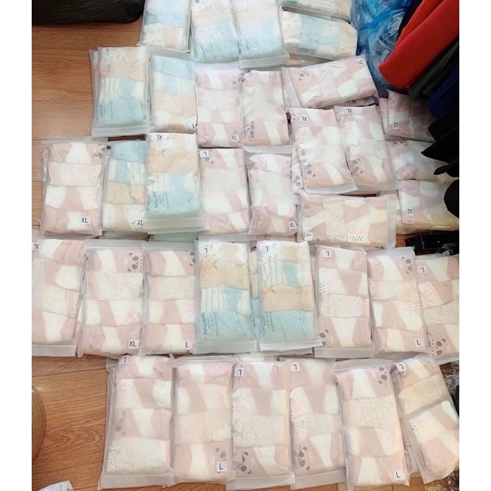 LẺ QUẦN LÓT BẦU Cạp Chéo Cotton Kháng Khuẩn, Co Giãn Đàn Hồi, Có Size Từ 45-85Kg - Mẫu Ngẫu Nhiên