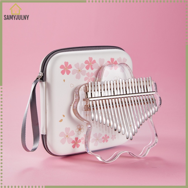 Đàn Kalimba 17 / 21 Tông Hình Hoa Anh Đào