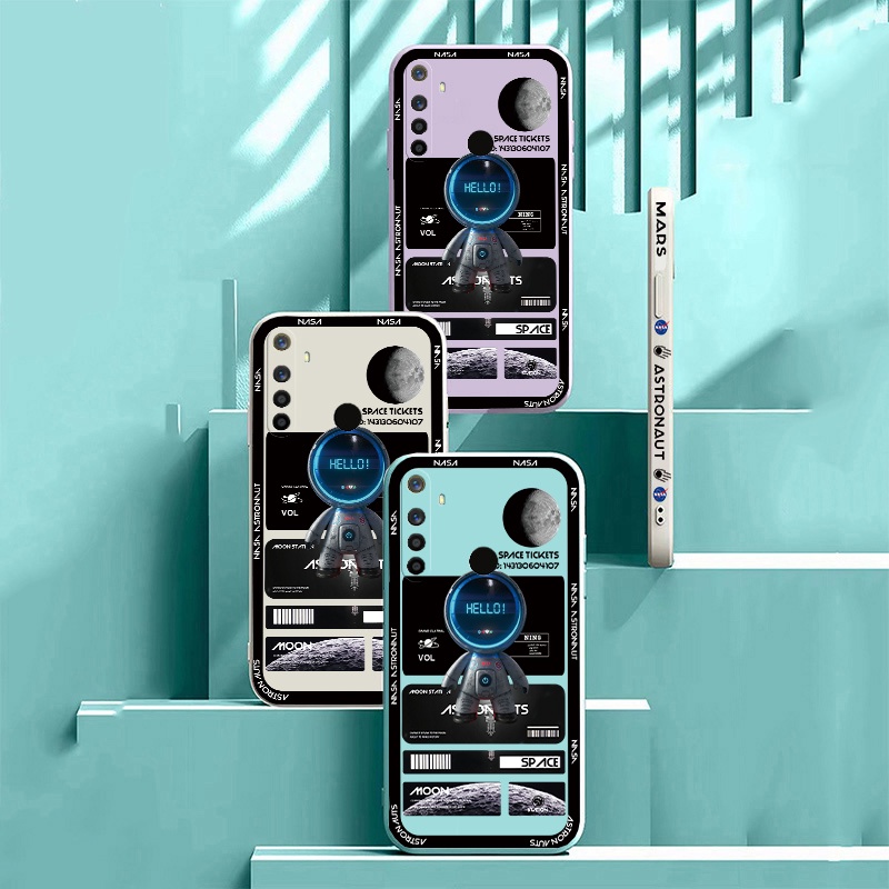 Ốp Điện Thoại Tpu Mềm Chống Sốc Hình NASA Cho Realme C3 5i 5 Realme 6i 6 Pro 9i 7 7Pro 8 5G 9 Pro Plus 5G C35