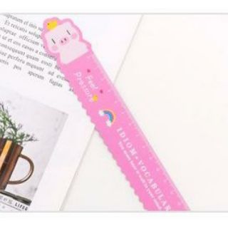 Combo 10 Thước kẻ dẻo Noel Giáng Sinh gấu phi hàng gia cô bé có thể gập xoắn được