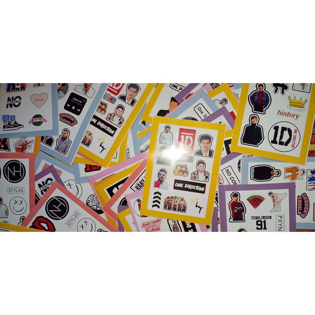 Sticker Dán Trang Trí Hình One Direction A6