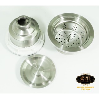 CHẬU INOX 2 HỐ EUROLIFE EL-C8245