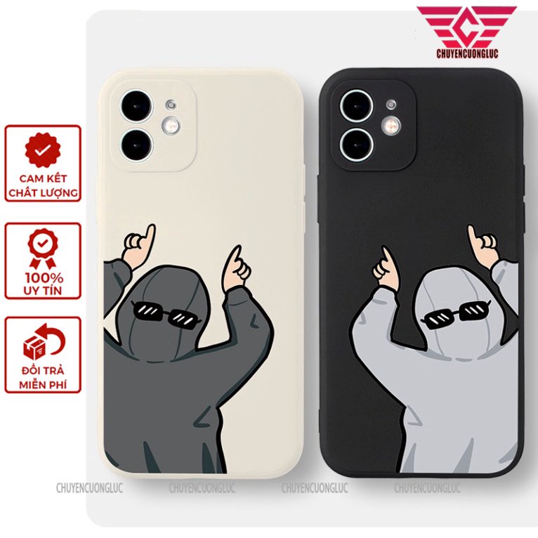 Ốp lưng iphone 7+/8 plus, X, XSMAX, 11, 12, 12, 13 PROMAX NỮ NINJA QUẨY