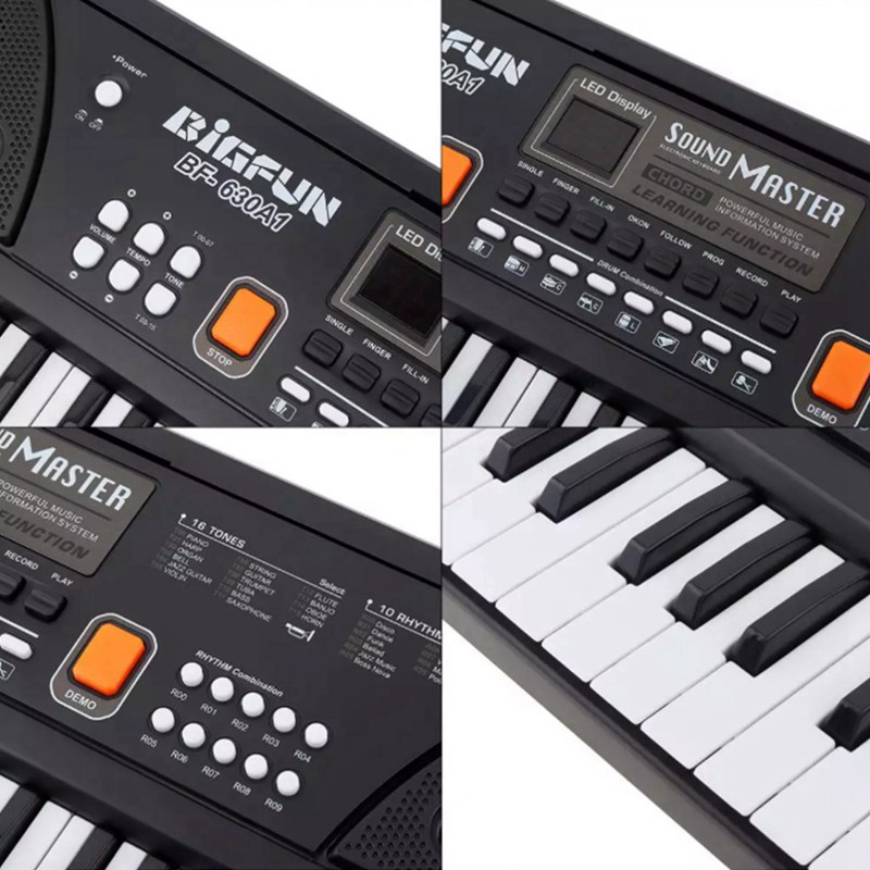 Bigfun 49 Keys Electronic Keyboard Piano Digital Music Key Board