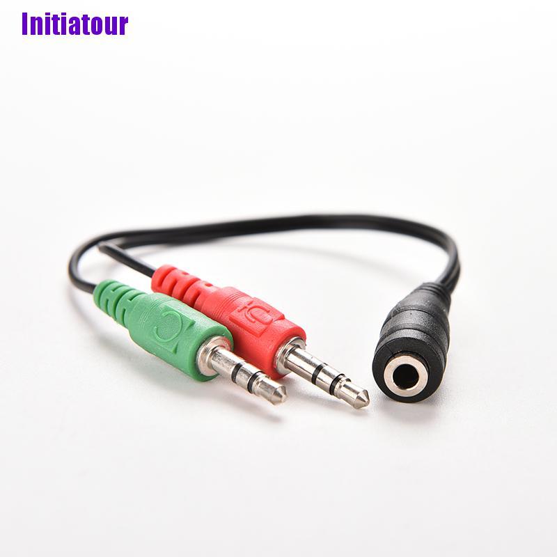 Dây Cáp Chia 2 Cổng Âm Thanh 3.5mm | BigBuy360 - bigbuy360.vn