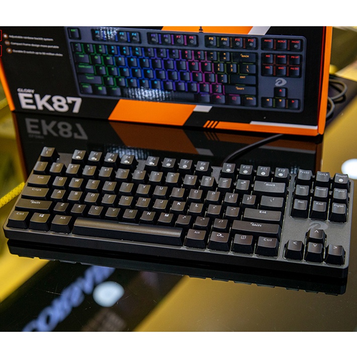 Bàn phím Cơ DARE-U EK87 Rainbow