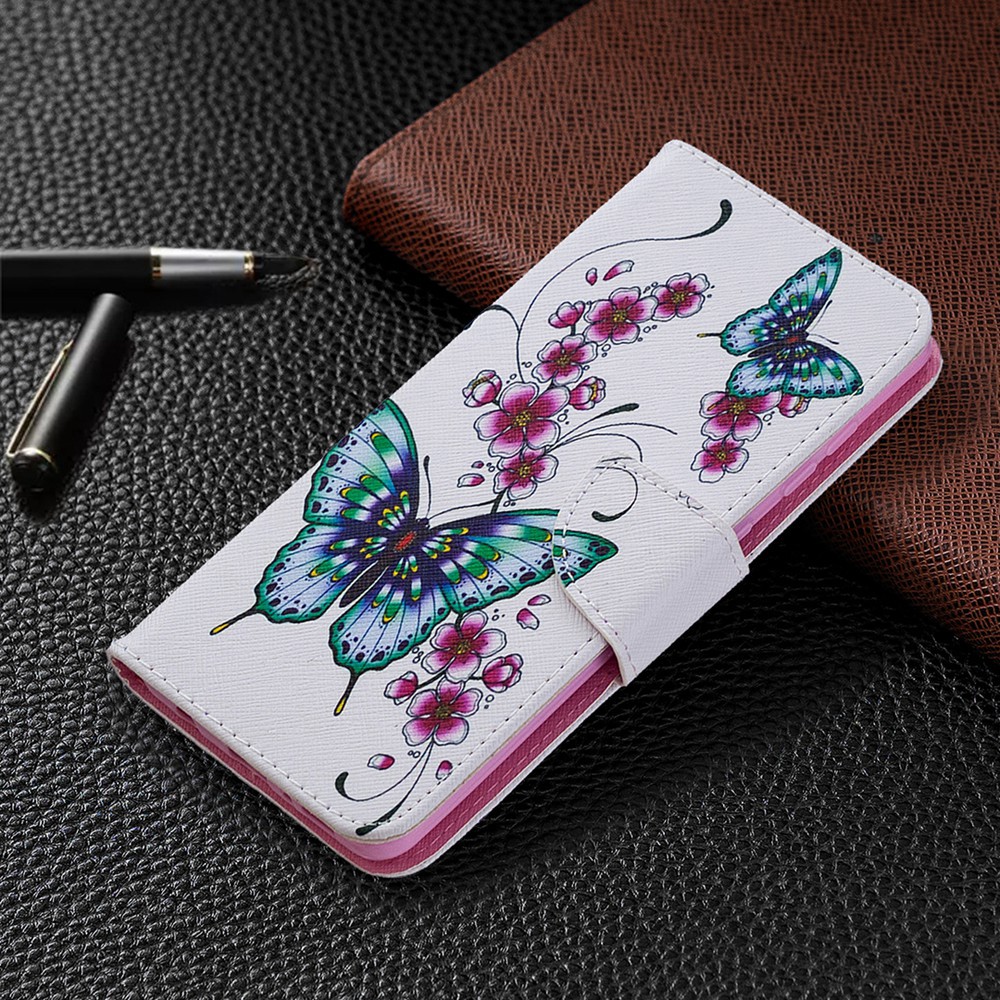 Bao Da Nắp Gập Có Ngăn Đựng Thẻ In Hình Đẹp Mắt Cho Samsung Galaxy A31 / A41 / A51 / A71
