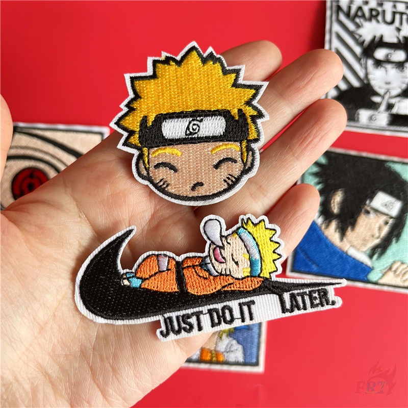 ♥ Sticker Ủi Thêu Hình Naruto - Sasuke Akatsuki Sharingan ♥ 1 Sticker Ủi Thêu Hình Anime