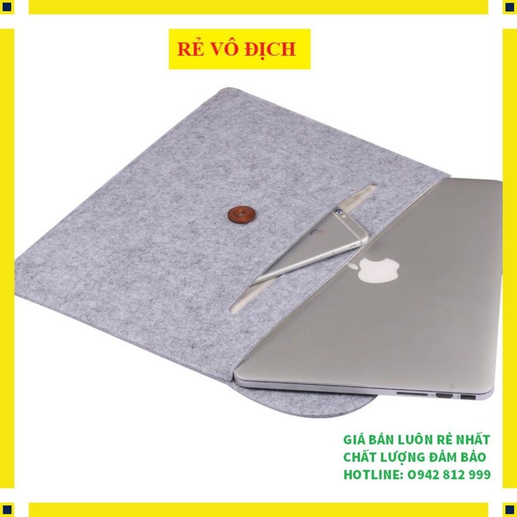 ✔️ Túi Nỉ Đựng Chống Sốc Macbook, Laptop, iPad Độc Đáo, Nhiều Size Nhiều Màu.