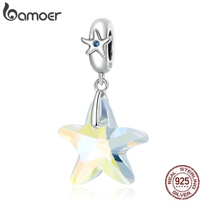 Mặt dây BAMOER BSC599 Bạc 925 hình sao biển
