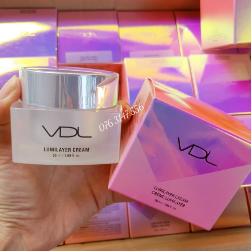 Kem dưỡng trắng da VDL 50ml ban ngày Lumilaver Cream nội địa