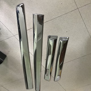 Bộ ốp nẹp sườn inox xe daewoo matiz 3, chevrolet spark 2007-2009