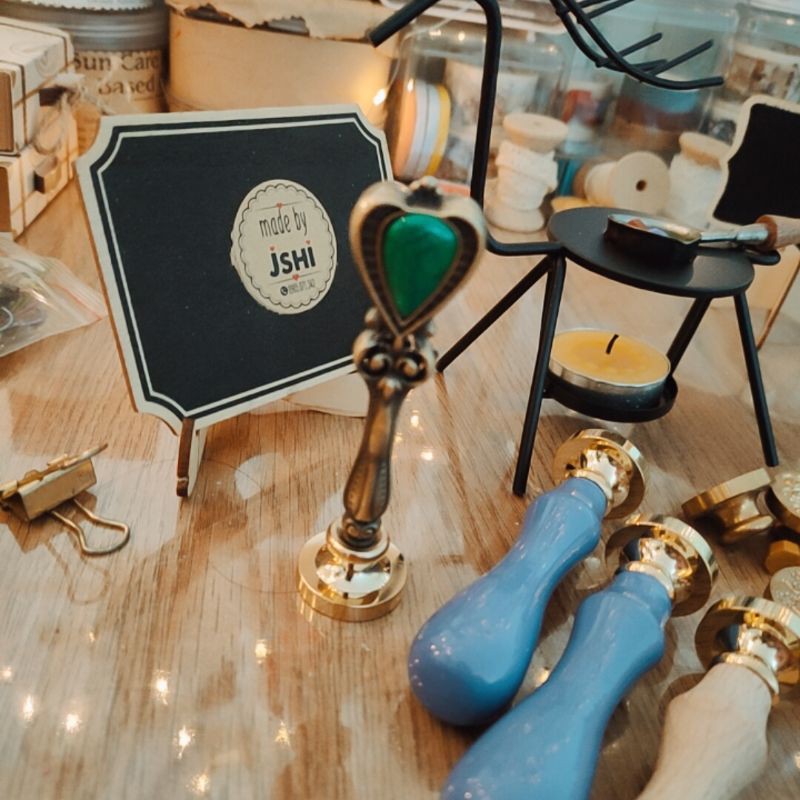 Mặt dấu chữ cái dấu sáp niêm phong B (chưa kèm cán gỗ) seal stamp