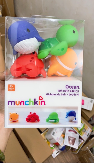 Bộ 4 sinh vật biển Munchkin giúp bé khám phá thế giới đại dương