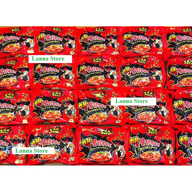 Combo 5 gói mì siêu cay x2 Samyang Hàn Quốc (5 gói)