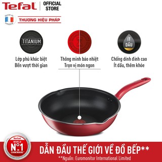 - chảo chiên sâu lòng tefal so chef 24cm g1358495 - hàng chính hãng
