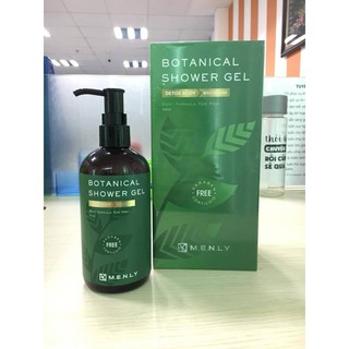 Sữa tắm thải độc trắng da menly