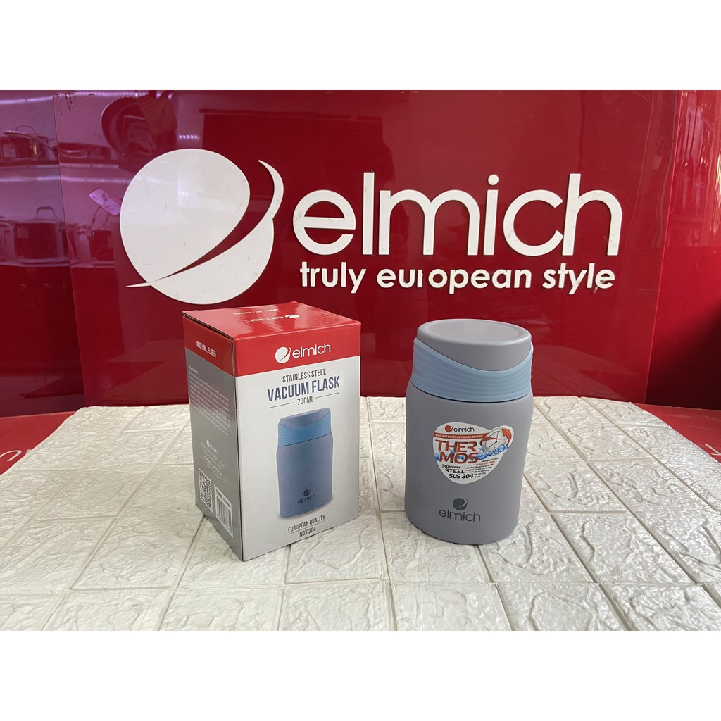 Bình giữ nhiệt Elmich inox 304 700ml EL3665