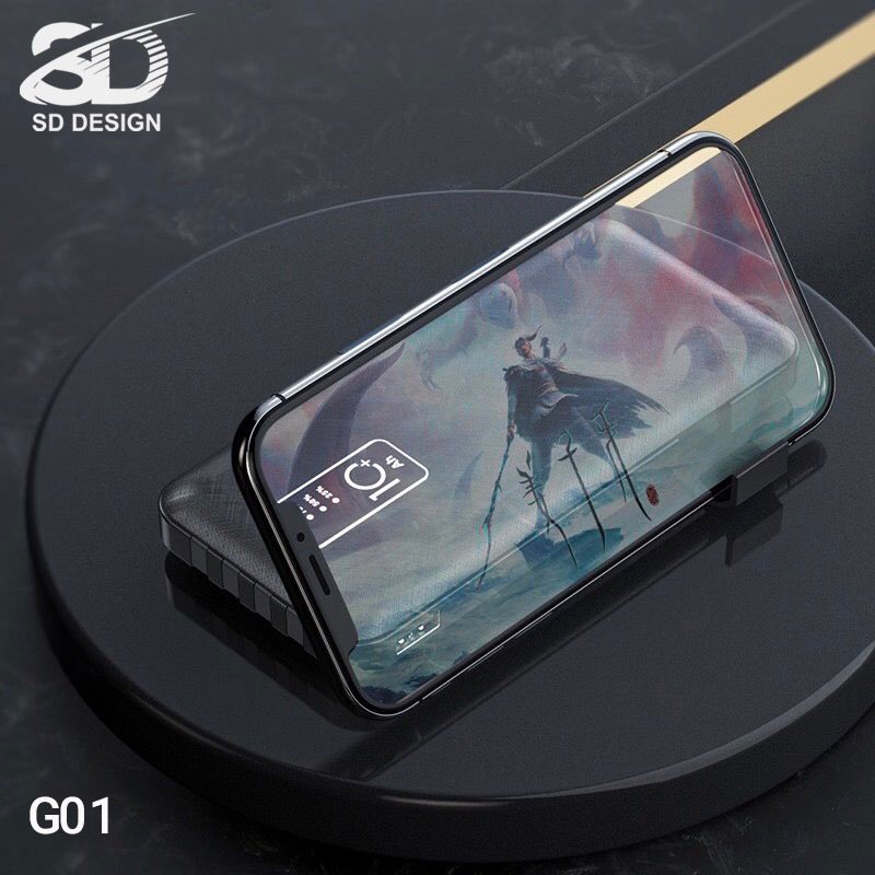 Sạc dự phòng chính hãng SD DESIGN G01 dung lượng 10.000 mAh có đầy đủ chân sạc cho samsung, xiaomi,...