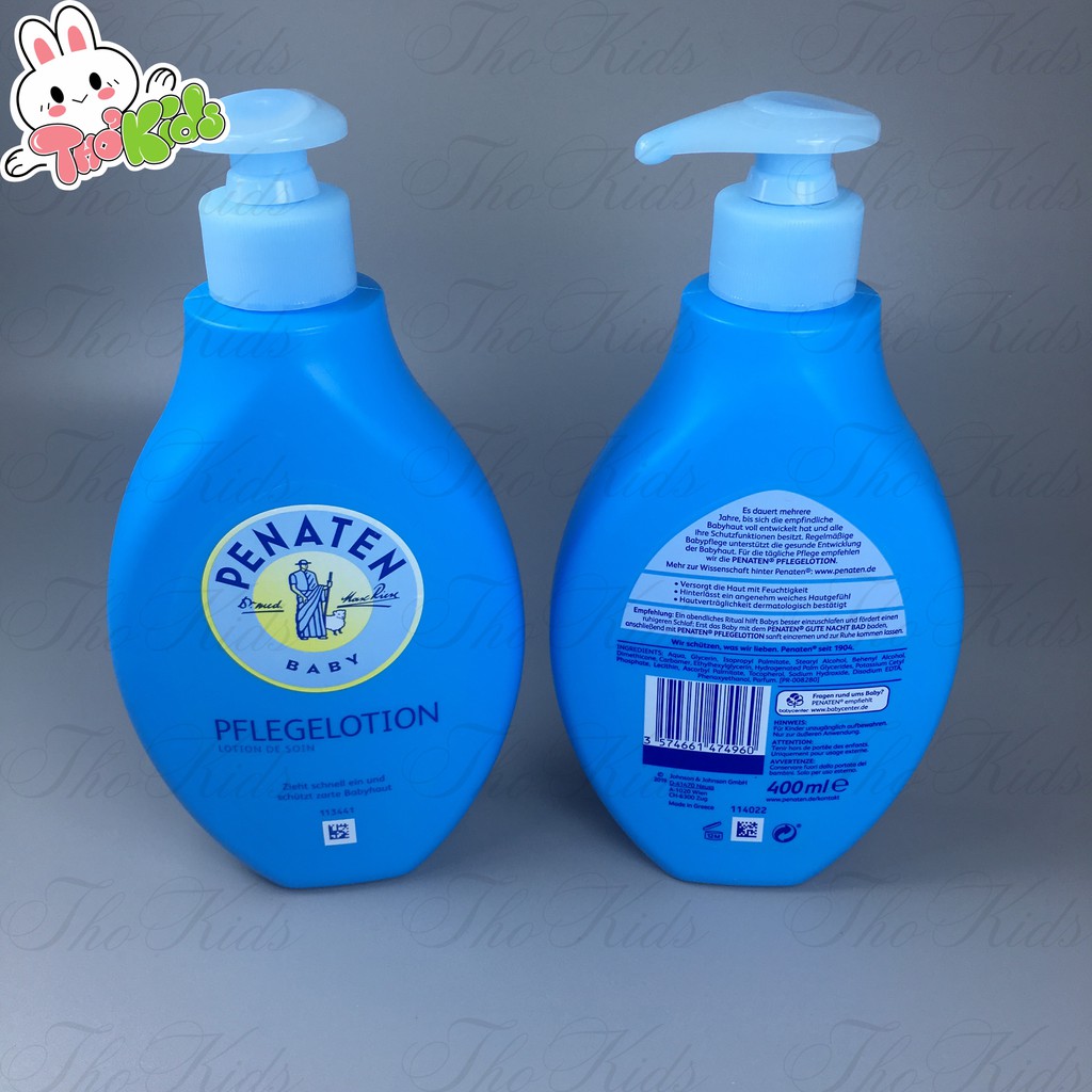 Sữa Dưỡng Thể Cho Bé PENATEN PFLEGELOTION 400ml - Hàng Nội Địa Đức Có Bill