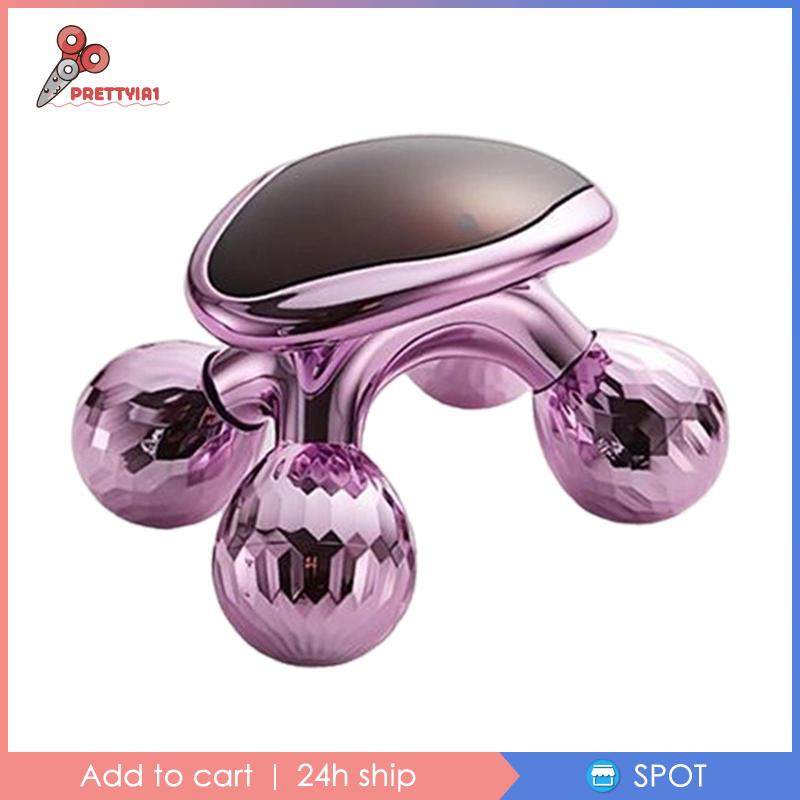 [Prettyia1] Máy Mát Xa Mặt Sử Dụng Năng Lượng Mặt Trời