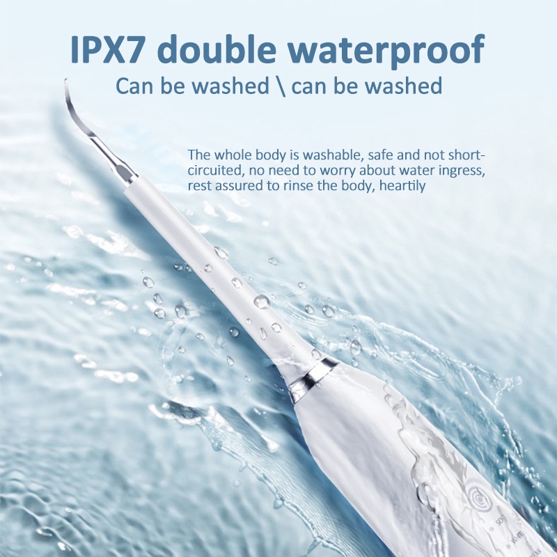 Bàn Chải Đánh Răng Điện Siêu Âm 2 Trong 1 Với Đầu Cắm USB Giúp Làm Trắng Răng Hiệu Quả