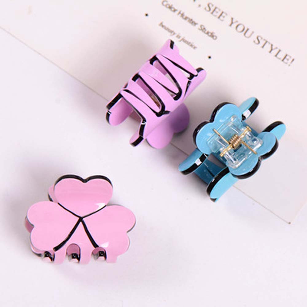 Kẹp Tóc Acrylic Màu Kẹo Ngọt Cho Nữ