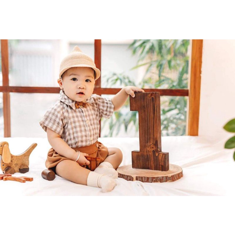 Set đồ hoàng tử cho bé chụp ảnh, đi tiệc phong cách Hàn Quốc