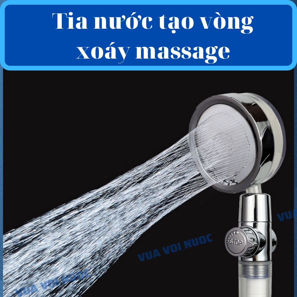 Vòi hoa sen tăng áp,vòi tắm hình bông hoa VVN107