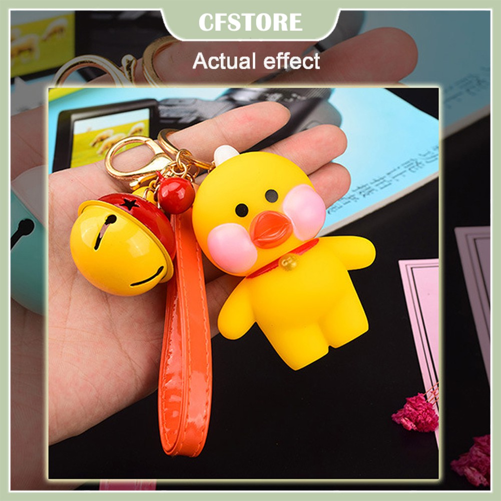 Móc Khóa Kèm Chuông Gồm 5 Màu Dễ Thương Xinh Xắn Để Trang Trí