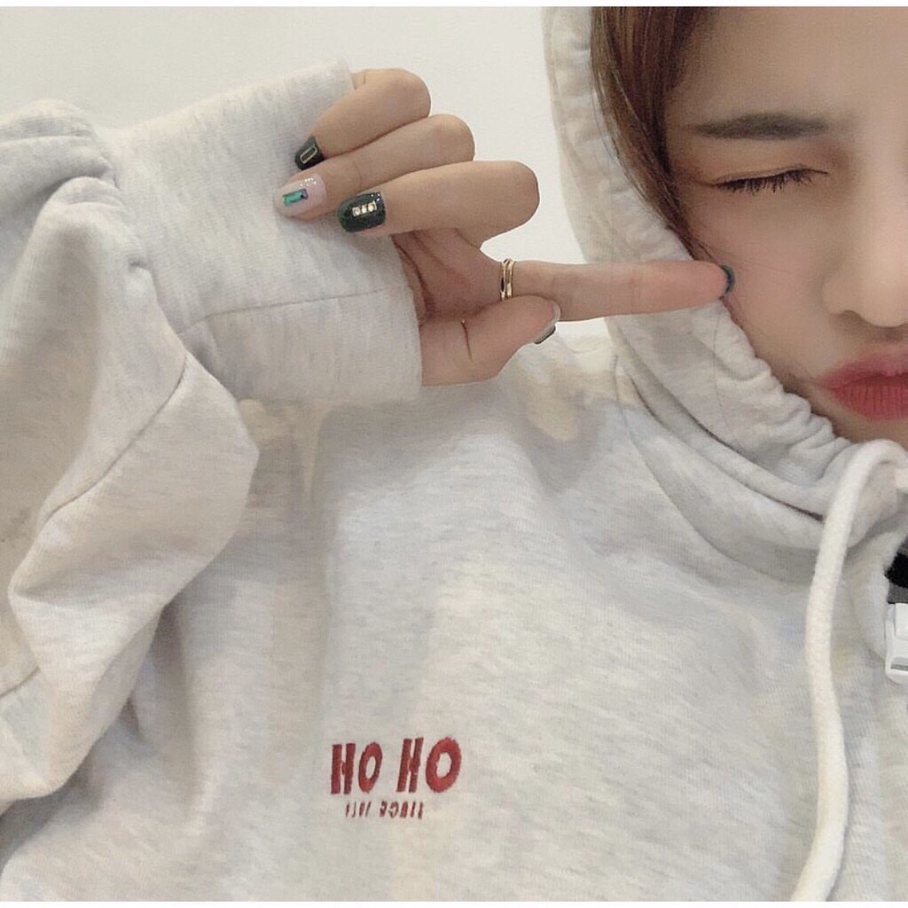 áo khoác nỉ hoodie nữ form rộng OHOH 0102 | BigBuy360 - bigbuy360.vn