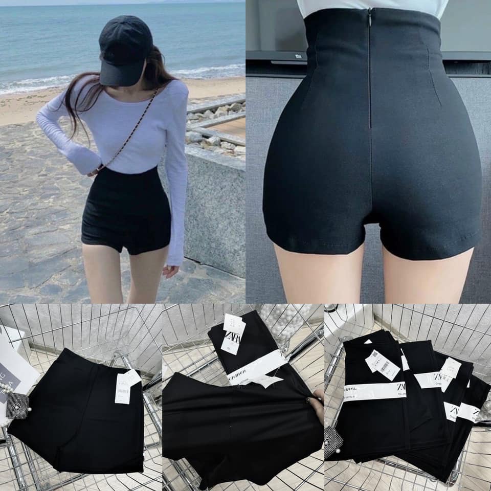 QUẦN ĐÙI CẠP CAO  ,FREESHIP, lên dáng cực xinh đủ sz s,m,l,xl
