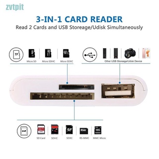 Đầu Đọc Thẻ Nhớ Micro Usb Cho Iphone Ipad Pt