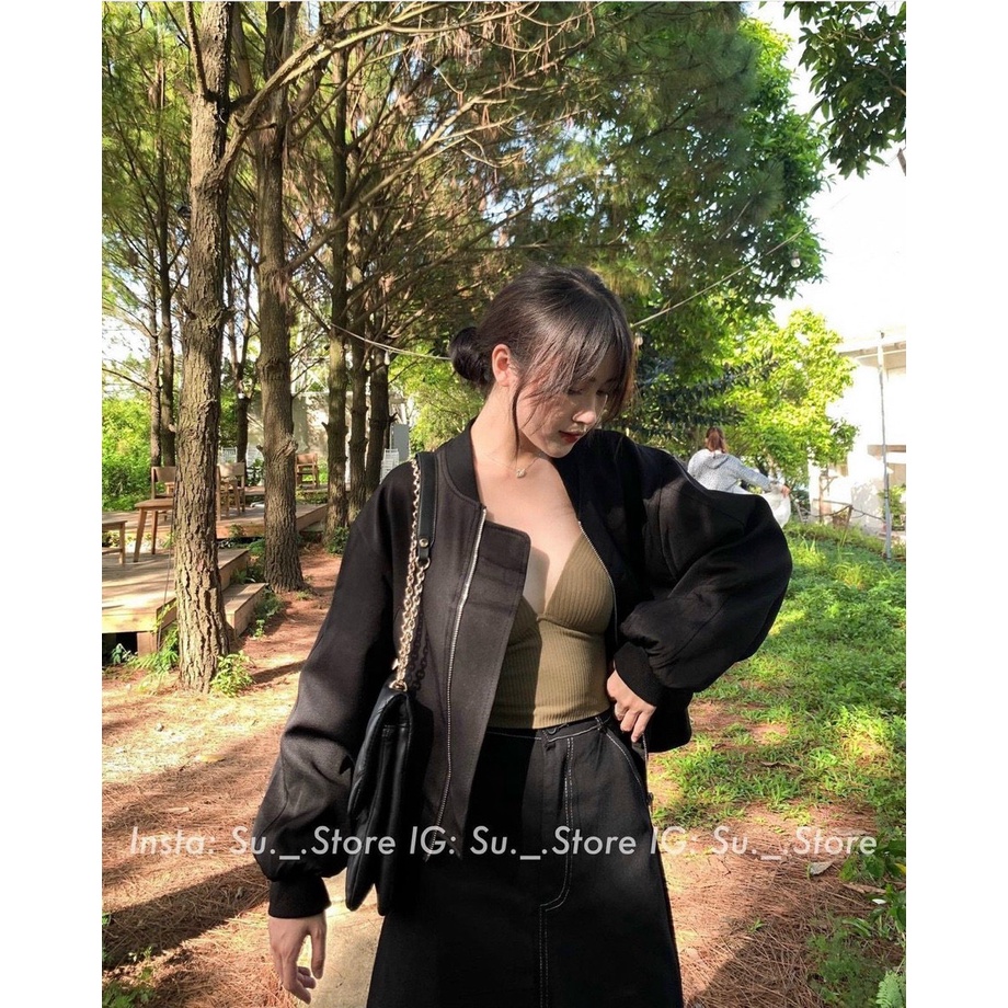 ❌❌ BOMBER JACKET ZR ĐEN ❌❌