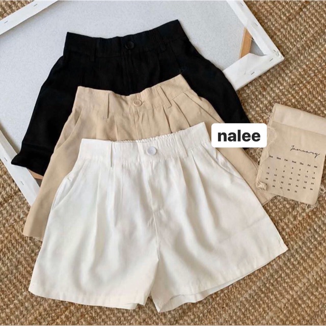 Quần short vải