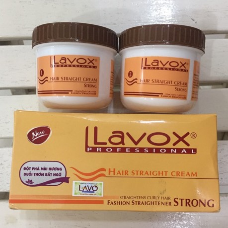Thuốc duỗi thẳng tóc Lavox 280ml/2 hộp  HÀNG CHÍNH HÃNG - lemon.hair