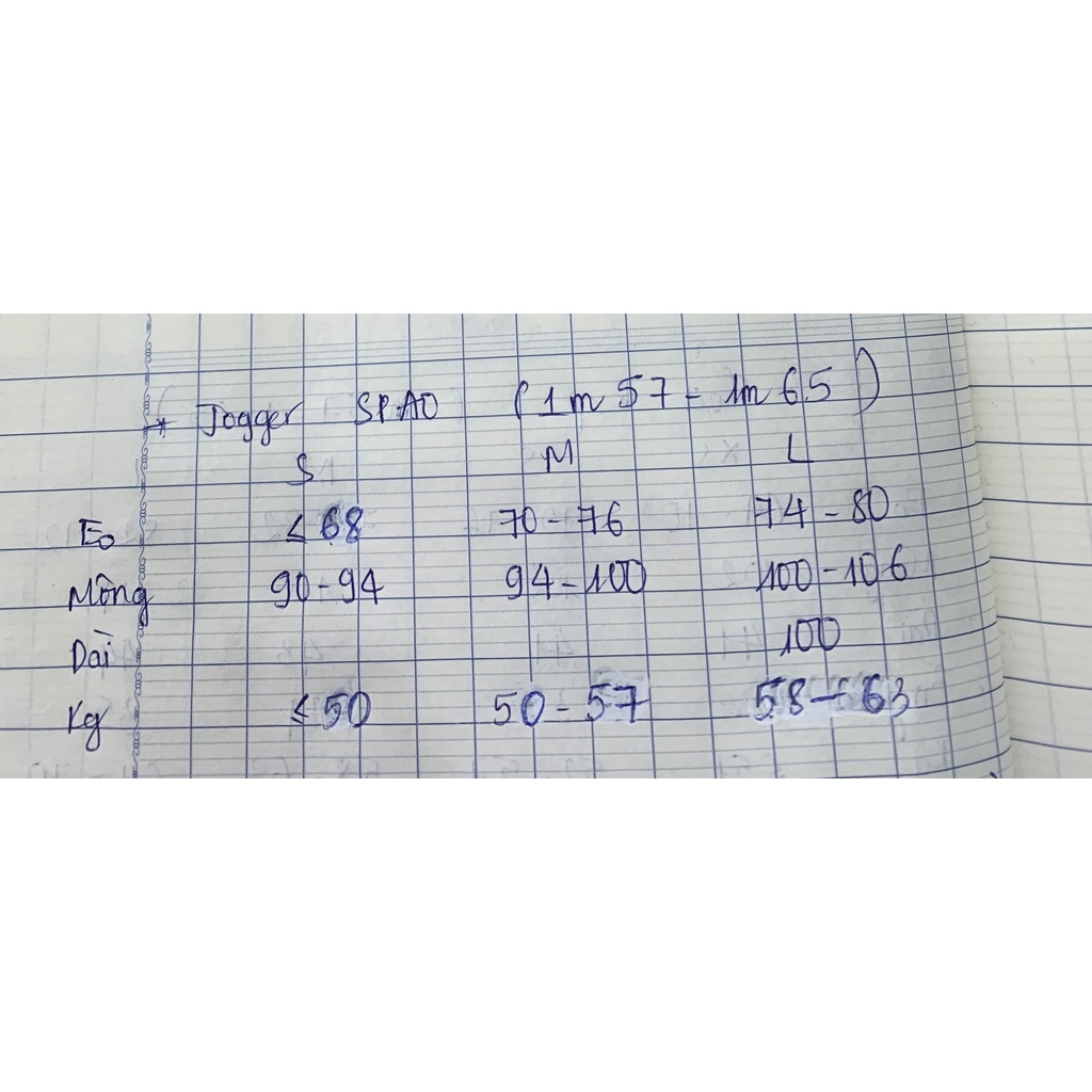 Quần jogger nữ