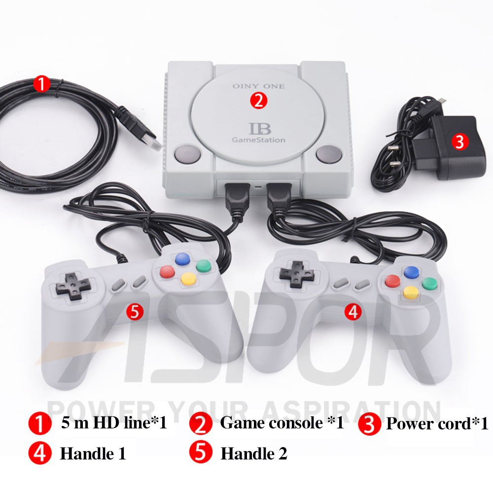Máy chơi game HDMI 648 trò chơi kinh điển tặng kèm 2 tay cầm IB Station Only One - senvangshop