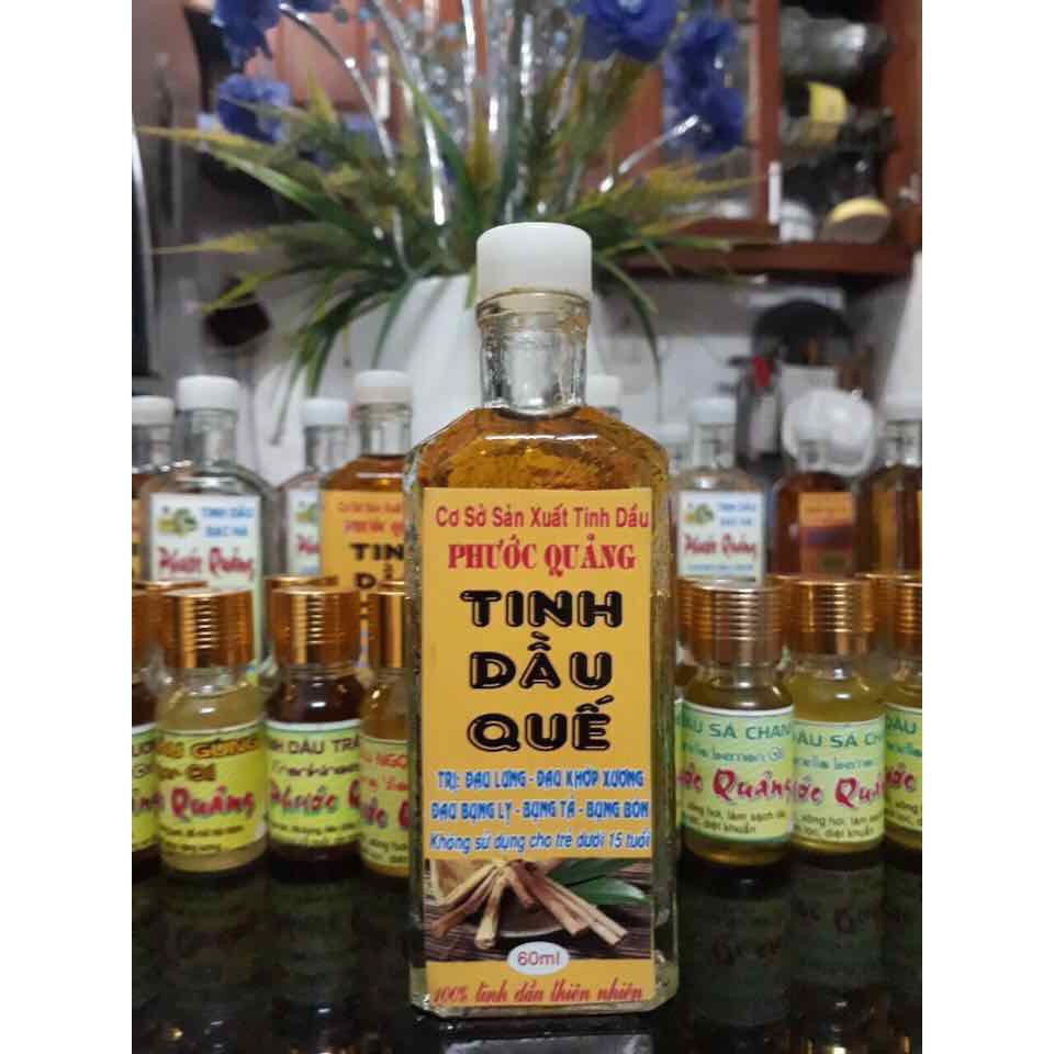 Tinh Dầu Quế nguyên chất Phước Quảng 60ml