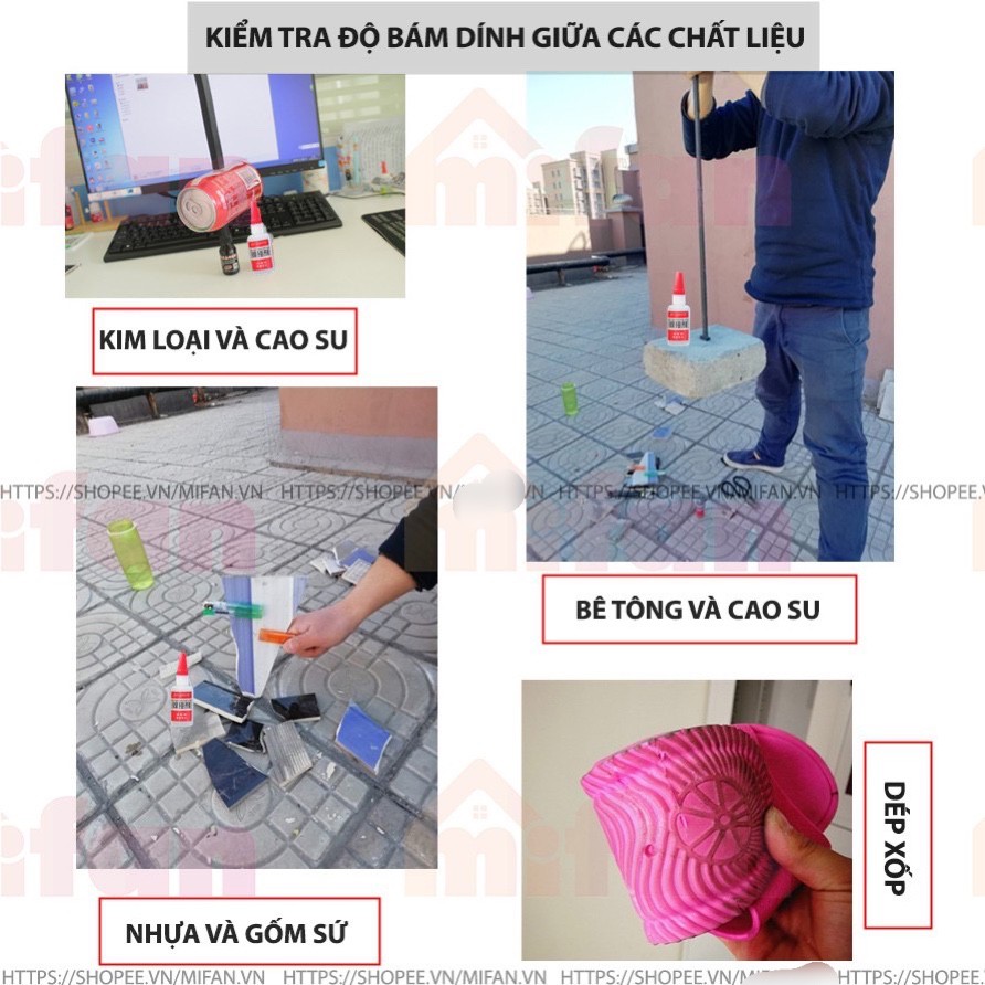Keo Dán Siêu Dính Đa Năng Mọi Chất Liệu Cực Mạnh HG78