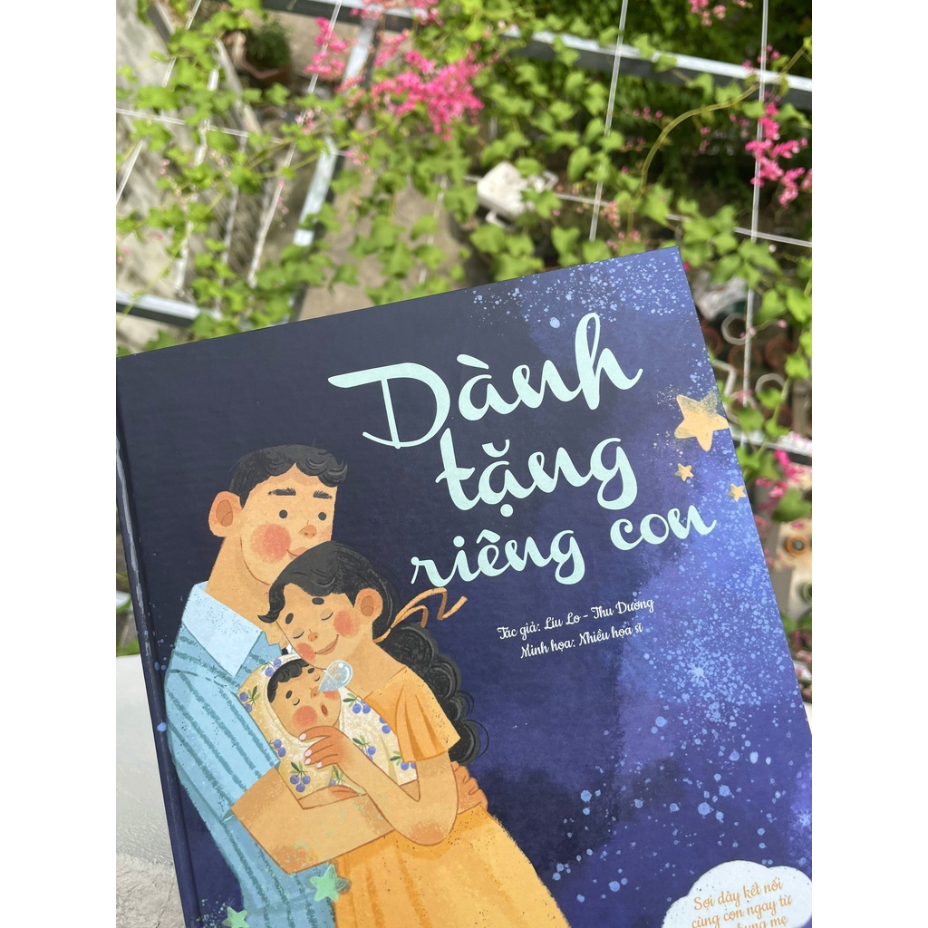 Cuốn Dành Tặng Riêng Con bìa cứng - Sách thơ Thai Giáo cho mẹ bầu Hạnh phúc